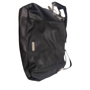 Steve Madden Big Black Purse , roomy good condition some wear